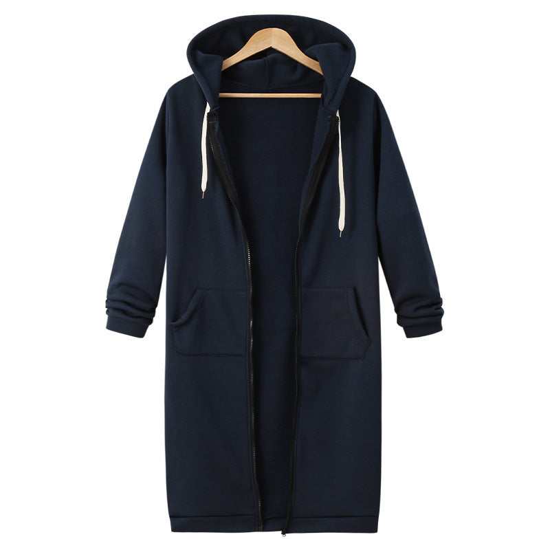 Capuche Manches Longues Pull Polaire Longue Veste